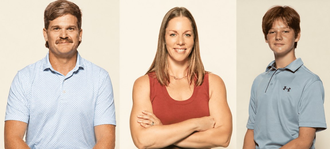 Kelley, Kay and their son Henry